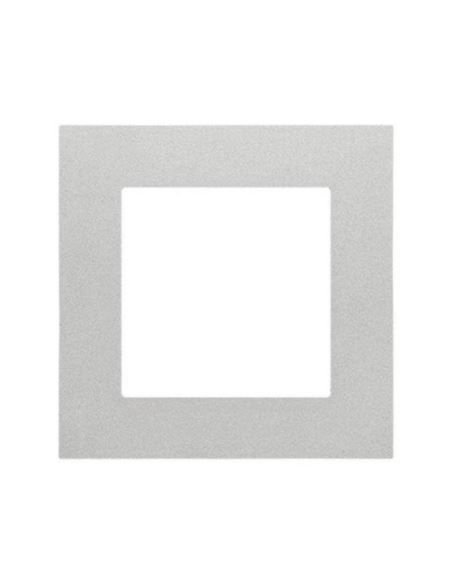 Simon55 Ramka 1-krotna LINE Aluminium mat TR1/143