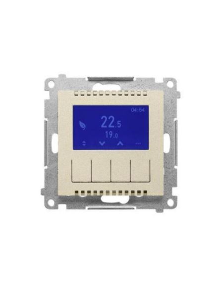 Simon 55 termostat programowalny Szampański mat