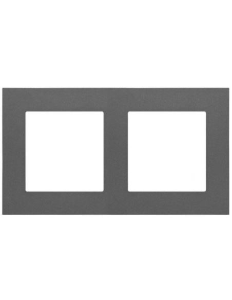 Simon55 Ramka 2-krotna LINE Graft mat TR2/116