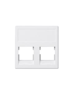 Simon Płytka Gniazda Connect KB76/9 K45 2xRJ