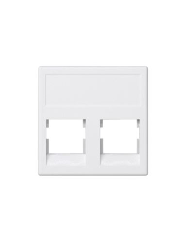 Simon Płytka Gniazda Connect KB76/9 K45 2xRJ