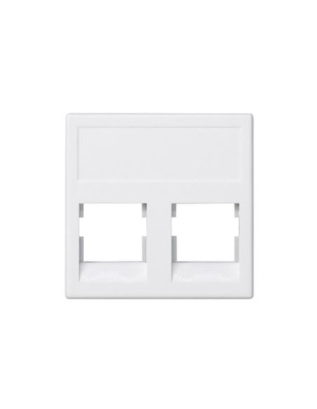 Simon Płytka Gniazda Connect KB76/9 K45 2xRJ