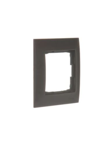 Simon 54 Ramka pojedyncza brąz mat