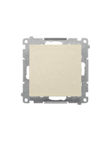 Simon55 łącznik jednobiegunowy Szampański mat