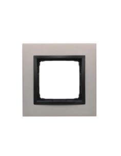 Simon54 Ramka pojedyńcza metalowa satynowa noc