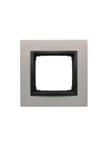 Simon54 Ramka pojedyńcza metalowa satynowa noc