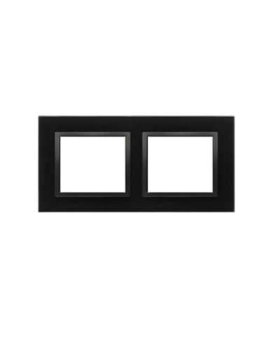 Simon54 Ramka podwójna szklana Wulkaniczna Lawa