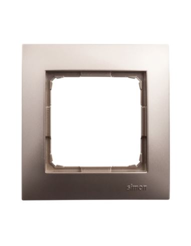 Simon54 Ramka pojedyncza złoty mat 1 pole