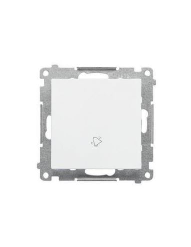 Simon55 przycisk dzwonek biały mat