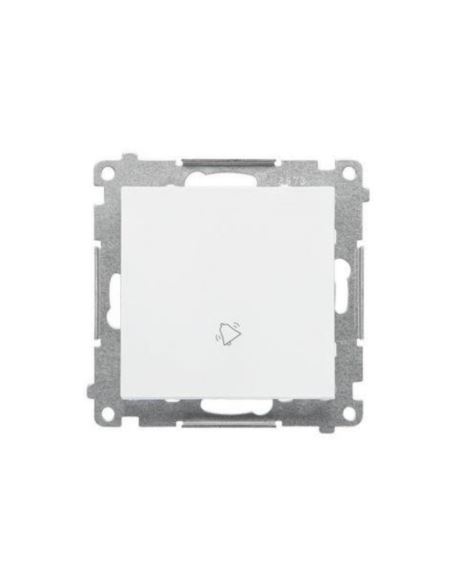 Simon55 przycisk dzwonek biały mat