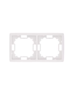 Simon Basic Standard Ramka podwójna uniw. biała