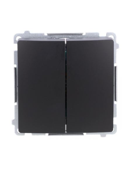 Simon Basic Łącznik świecznikowy czarny