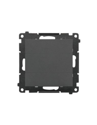 Simon55 Zaślepka ramki Grafit  mat