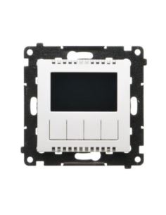 Simon55 termostat programowalny Biały mat