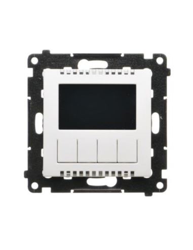 Simon55 termostat programowalny Biały mat