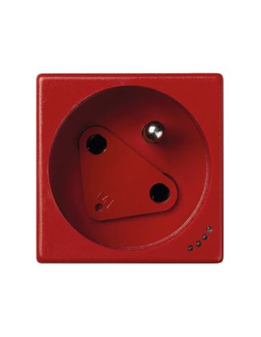 Simon Gniazdo Connect KLS02/6 M45 czerwony 2M 16A