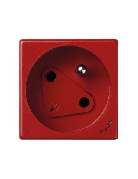 Simon Gniazdo Connect KLS02/6 M45 czerwony 2M 16A