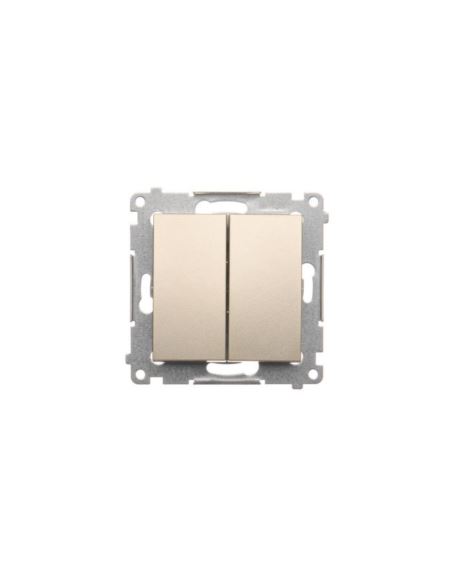 Simon54 Łącznik świecznikowy złoty mat podwójny