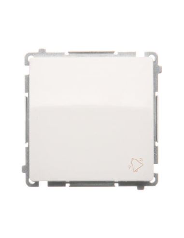 Simon Basic Przycisk dzwonek biały