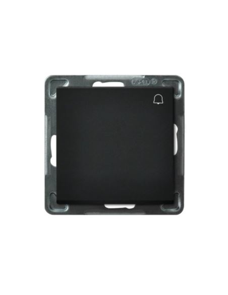 SONATA Przycisk dzwonek czany metalik