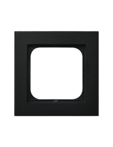 SONATA  Ramka pojedyńcza czarny met