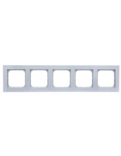 SONATA  Ramka pięciokrotna biały mat