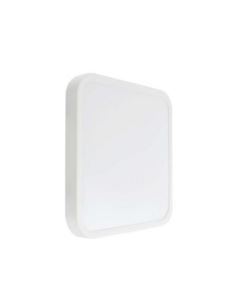 Plafoniera LED 18W NW IP44 kwadrat czujnik + pilot
