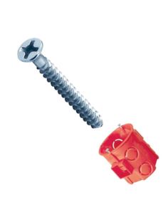 Wkręt osprzętowy do puszek  dł.40mm W40 - 50szt.