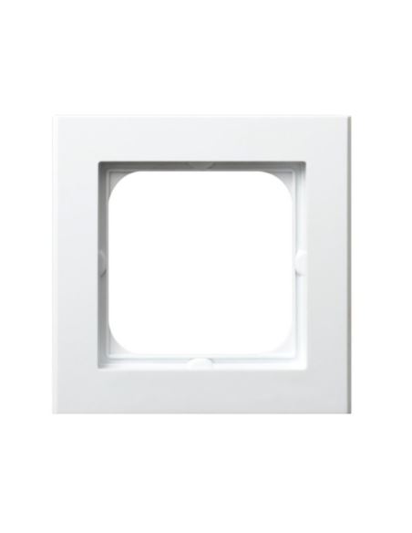 SONATA  Ramka pojedyńcza biały mat