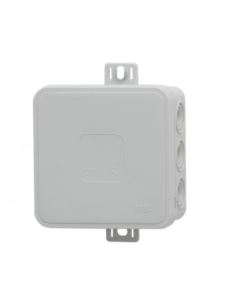 Puszka V6 85x85x41mm n/t IP54 12-wlot.klik popiel