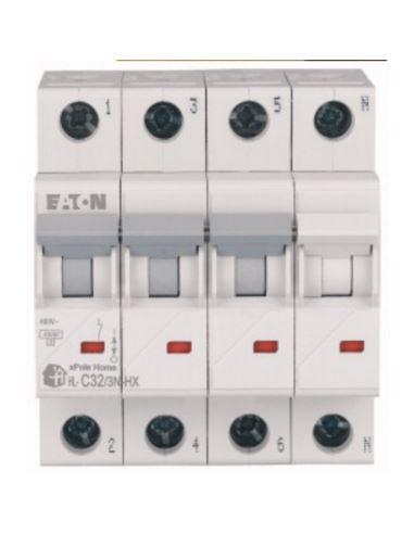 Wyłącznik nadprądowy HN-C32/3N 4P 6kA 3-faz.