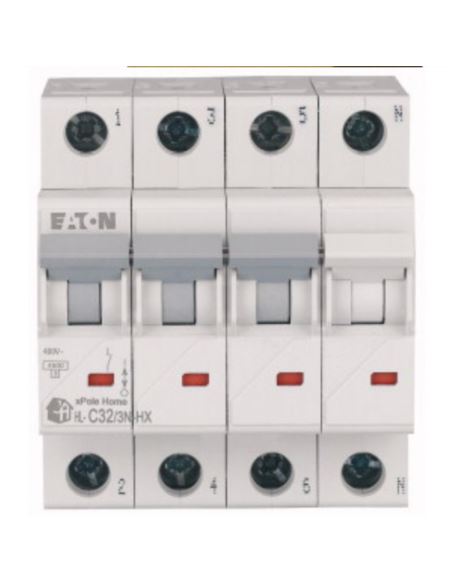 Wyłącznik nadprądowy HN-C32/3N 4P 6kA 3-faz.