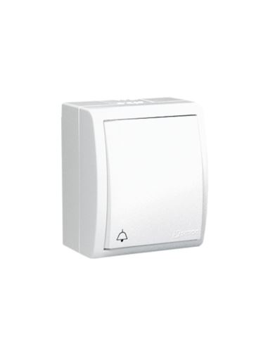 Gniazdo elektryczne AQUARIUS 2P+Z białe IP54