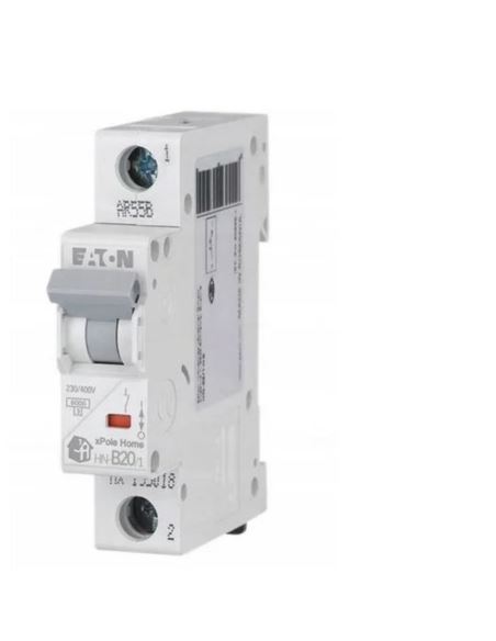 Wyłącznik nadprądowy B20A HN-B20/1 1P 1-faz. 20A