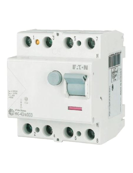 Wyłącznik różnicowoprąd AC HNC-40/4/003 4P 3-faz