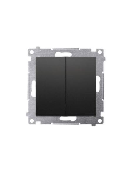 Simon54 Łącznik krzyżowy podw. bez pikt czarny mat