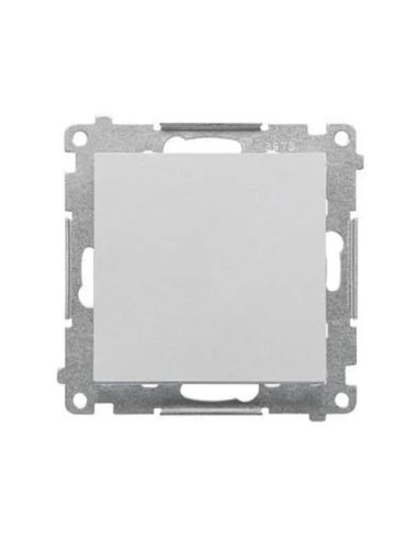 Simon55 łącznik jednobiegunowy Aluminium mat