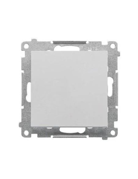 Simon55 łącznik jednobiegunowy Aluminium mat