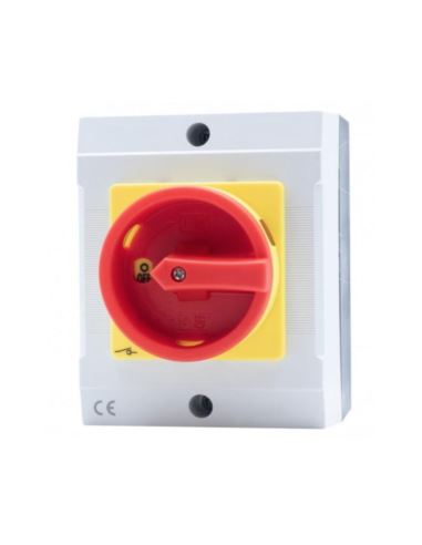 Wyłącznik WS-25A 0/1 25A 3P IP65 w obudowie