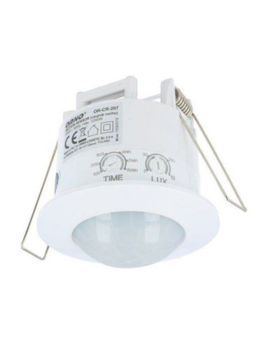 Czujnik ruchu 360st 1200W IP20 biały P/T ORNO