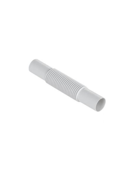 Złączka ZCLF-18 biała karbowana