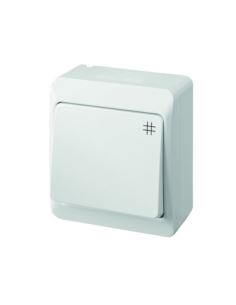 HERMES Łącznik Krzyżowy10A IP44 biały ŁNT-7