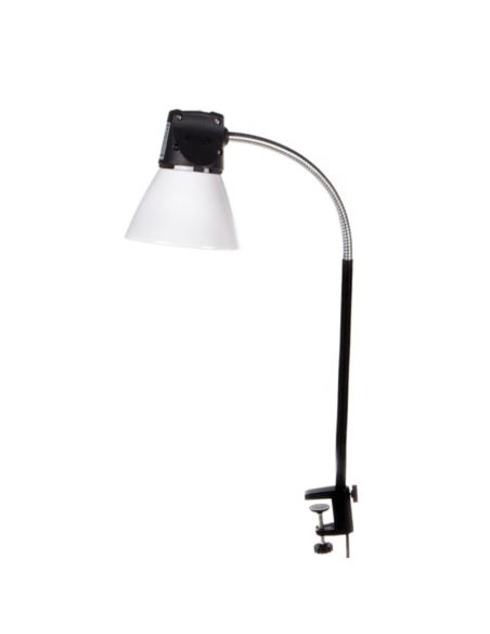 Lampa warsztatowa ON-1/1-WH z imadłem biała
