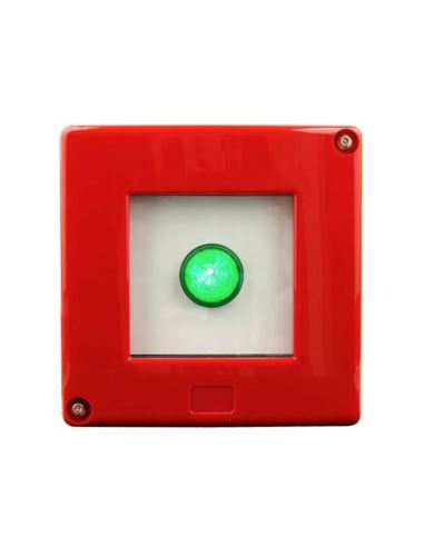 Lampka sygnali.zielona OA2-W01-LPZ-230 w obud.czer