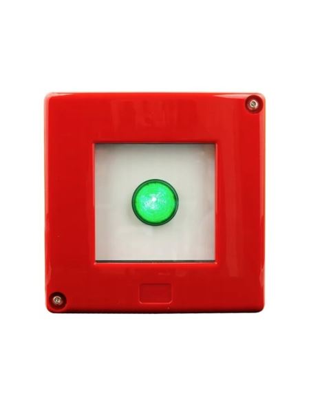 Lampka sygnali.zielona OA2-W01-LPZ-230 w obud.czer