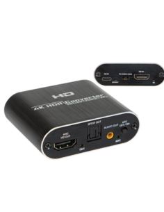 Konwerter ekstraktor HDMI do HDMI+audio +zasilacz