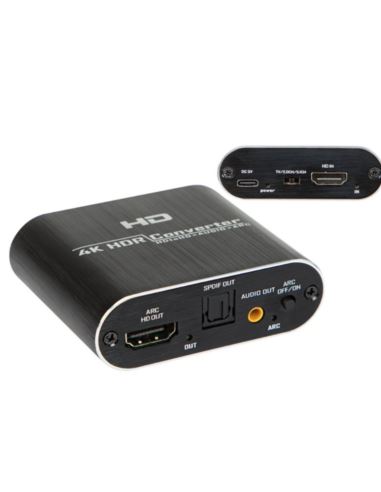 Konwerter ekstraktor HDMI do HDMI+audio +zasilacz