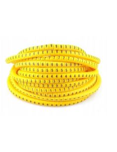 Oznacznik przewodów cyfry OZ-0 / 1-10 /100szt