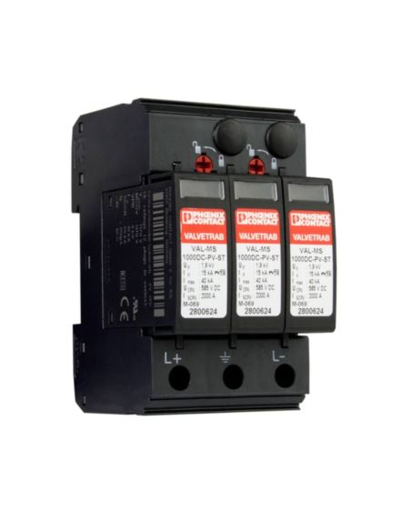 Ogranicznik Przepięć DC VAL-MS 1000DC-PV 2+V T2