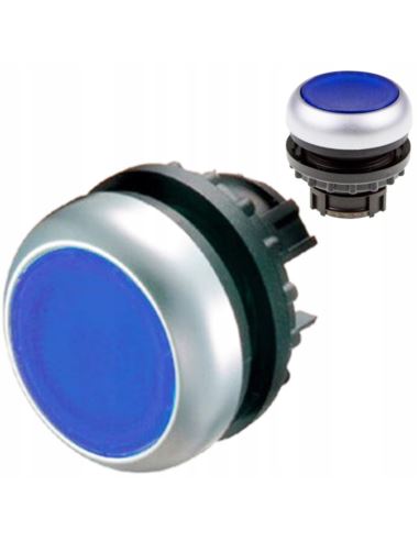 M22-DL-B Napęd przycisku niebieski z podświetlenie